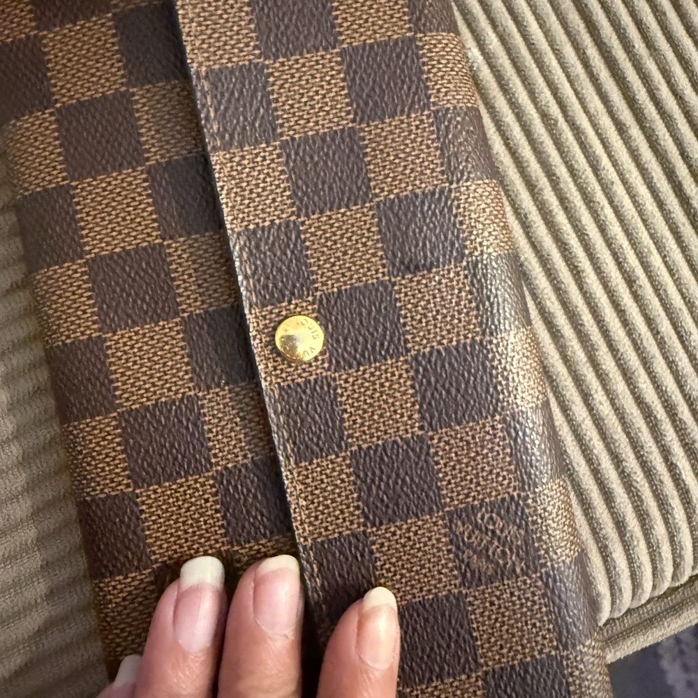 Louis Vuitton Checkered Brown Wallet